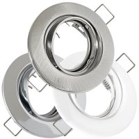 Einbauleuchte Alina – GU10/MR16, Ø90 mm,...