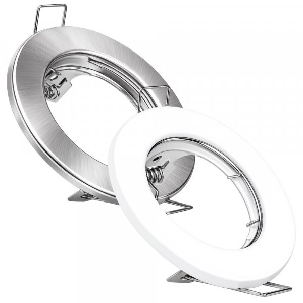 Einbauleuchte Lotta – GU10/MR16, Ø80 mm, starr