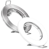 Einbauleuchte Lotta – GU10/MR16, Ø80 mm, starr