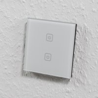 Touch Funk-Wandschalter Comfort 2-Kanal, bis 100m Reichweite